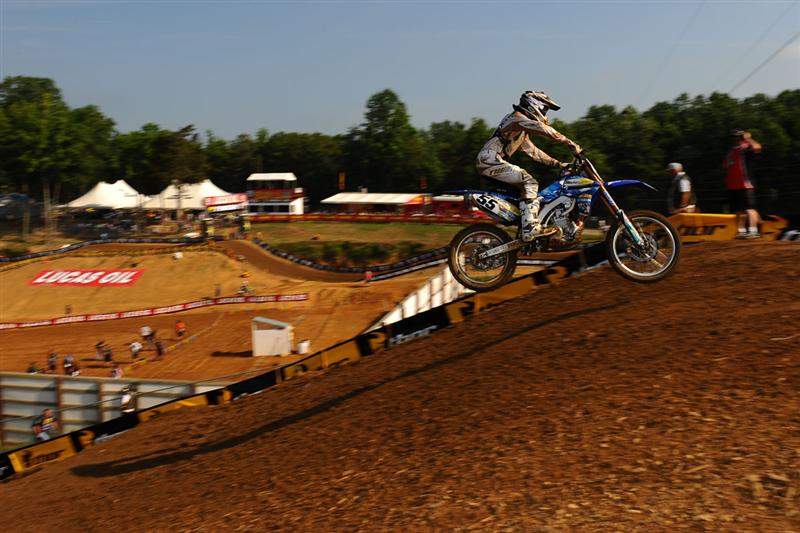 Kyle Chisholm was an impressive sixth-fastest in 450cc qualifying.