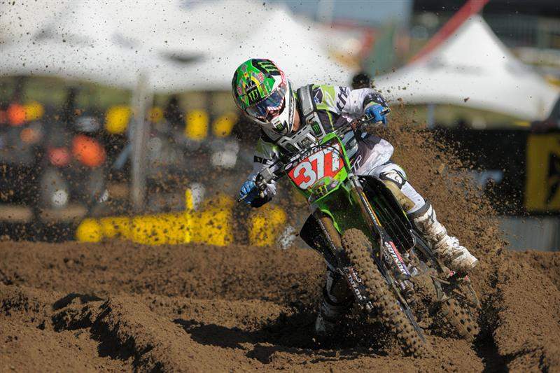 Christophe Pourcel put in his fastest time in the first practice, and it held up. He was fastest in Lites qualifying.