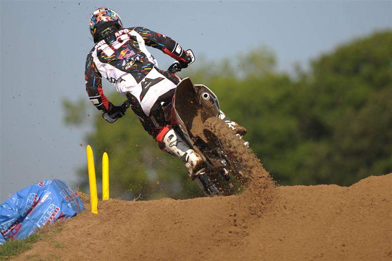 Davi Millsaps was third fastest overall in 450cc qualifying, just behind his Texan-transplant teammate Andrew Short, who was second.