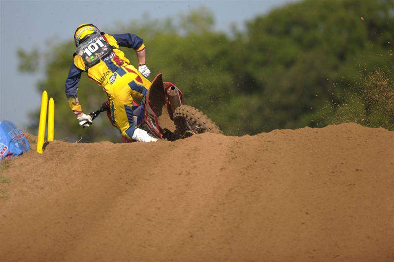 Ben Townley was fifth fastest in 450cc qualifying overall.