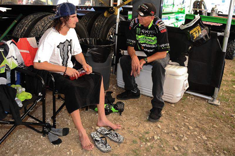 Christophe Pourcel converses with Bones.