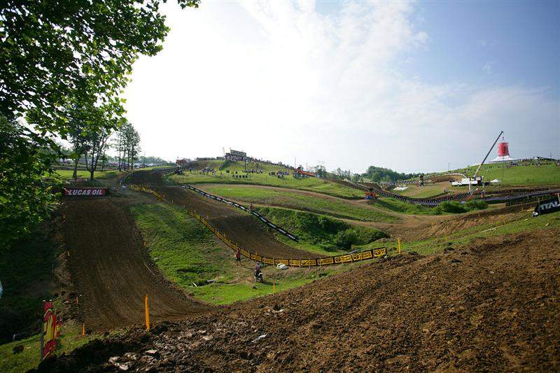 The track for today’s event.