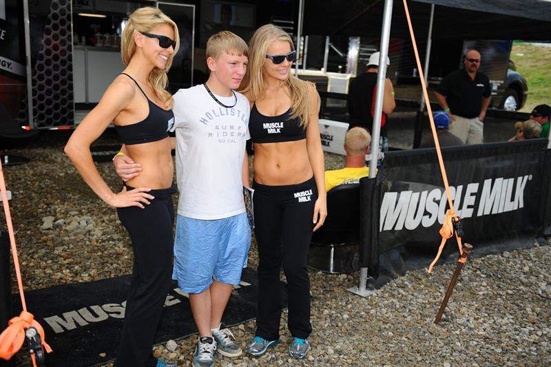 Gratuitous Muscle Milk Girl pic.