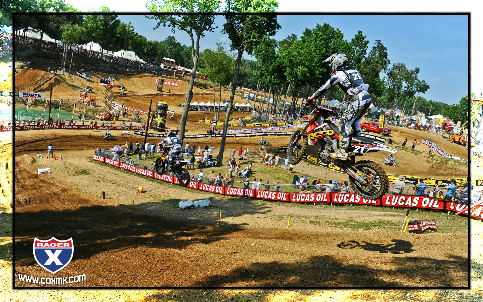 Trey Canard (38) and Blake Wharton (21)