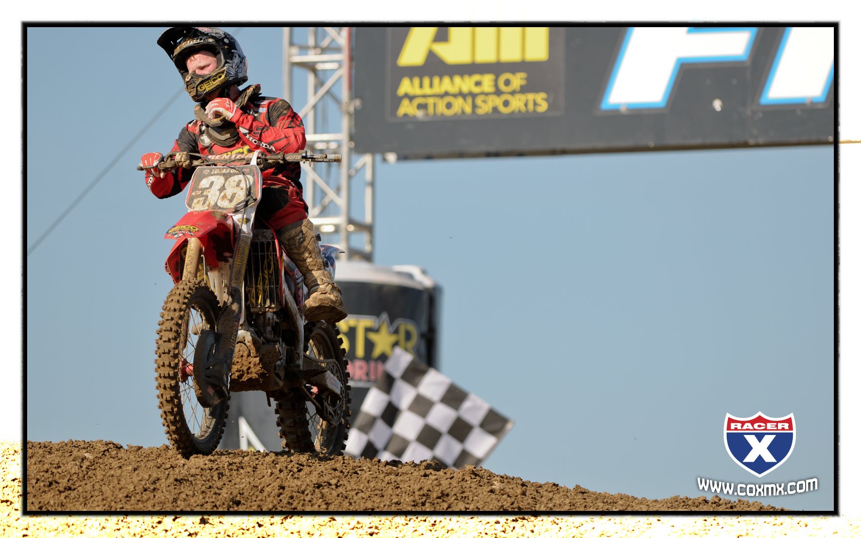 Trey Canard struggles with the heat.