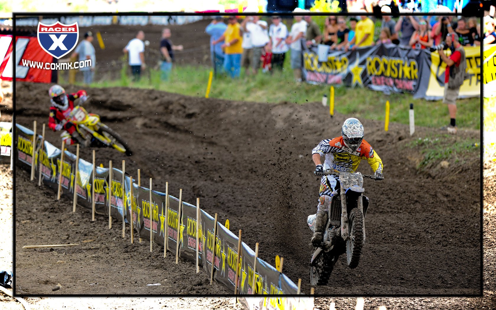 Josh Grant leads Ryan Dungey