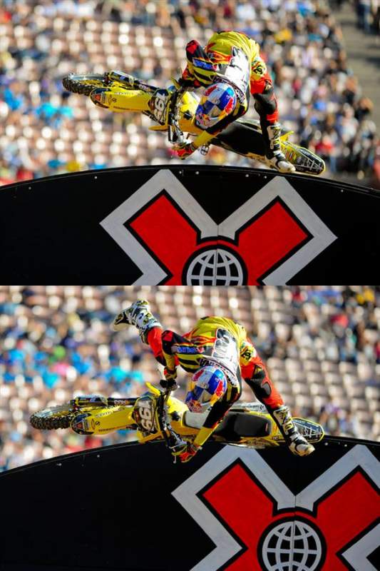 One of Pastrana's advantages was that he was using the wall-rides like no one else.
