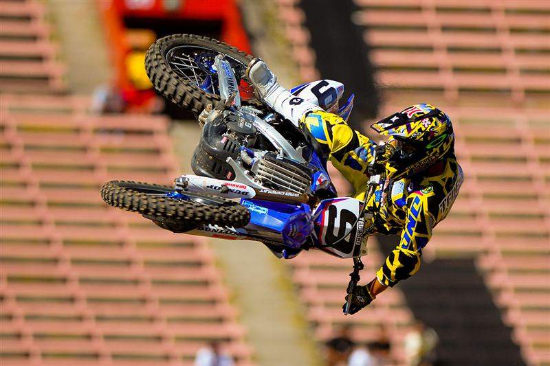 Tedesco had third for a moment, passing Hansen for the spot, but Hansen fought back. Tedesco got fourth.