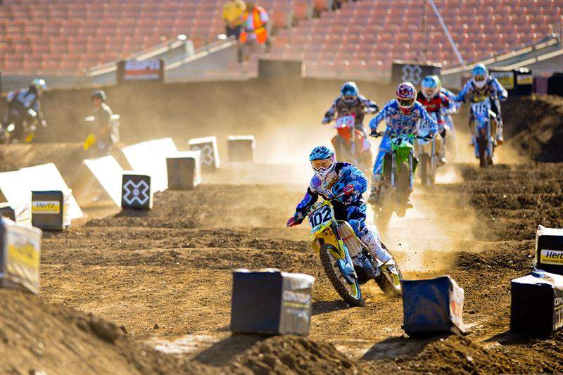 Chris Gosselaar (102) won the LCQ to go to the main.