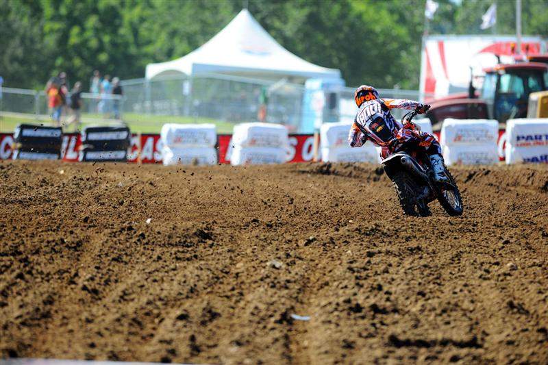 Mike Alessi looks aggressive today.