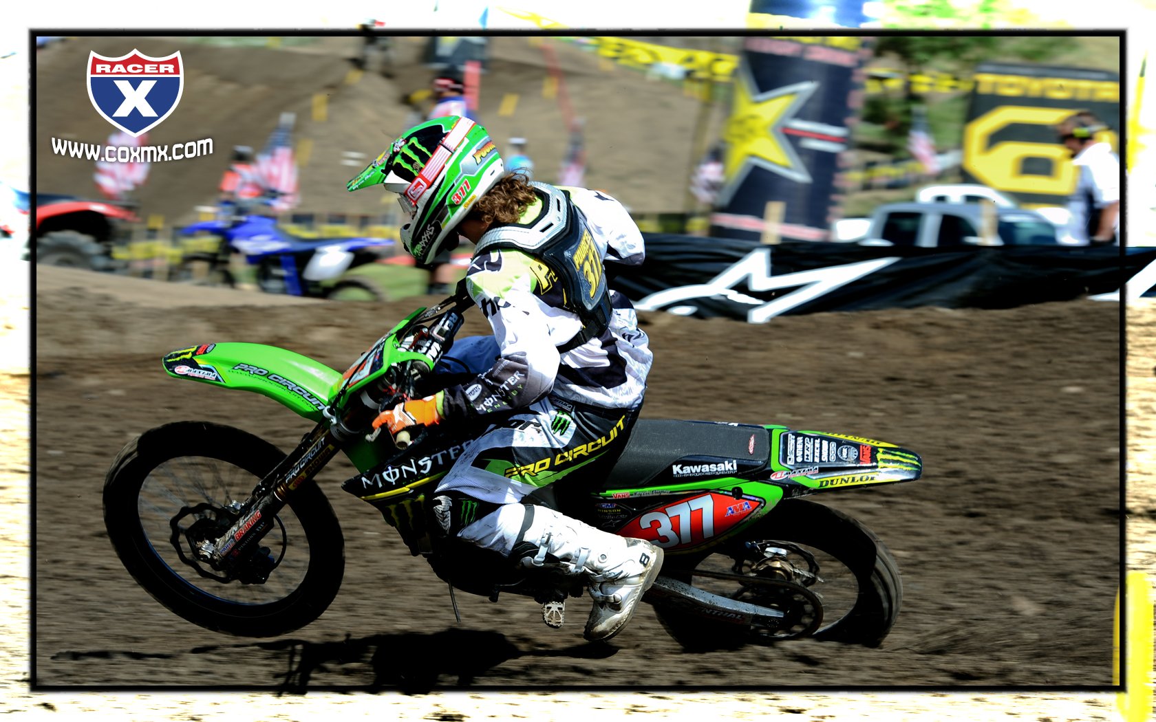 Christophe Pourcel landed yet another opening-moto victory at Lakewood.