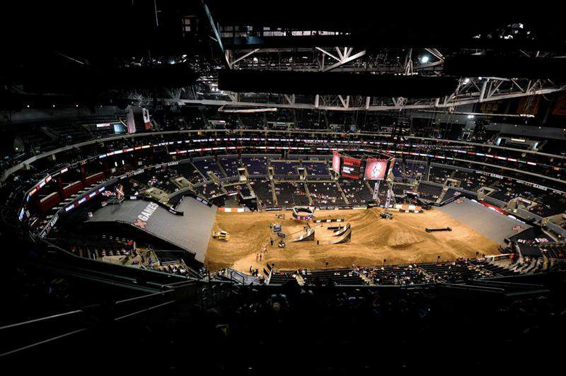 Here's the floor layout for Friday night, which featured Best Whip and Best Trick, but the lead-in was Step-Up.