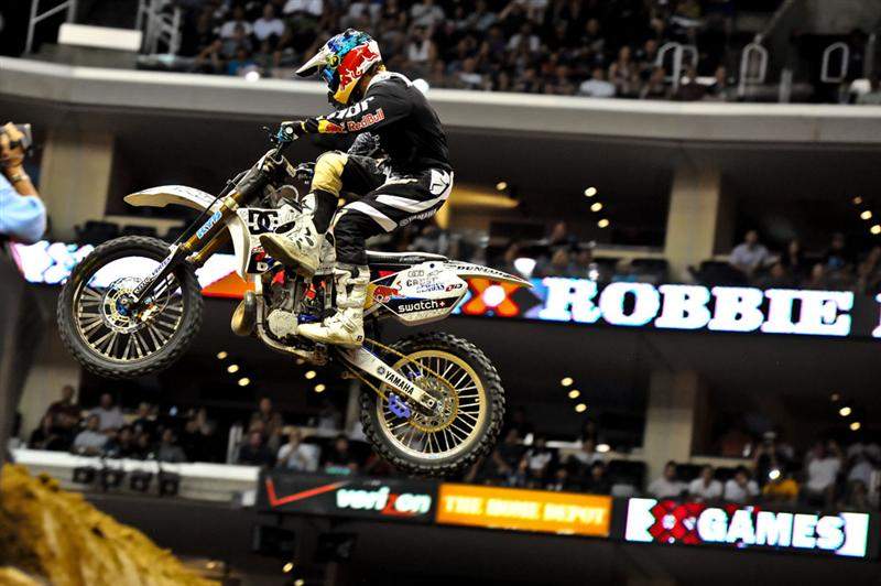 ...and ended it with a side-saddle landing. To see the whole trick...