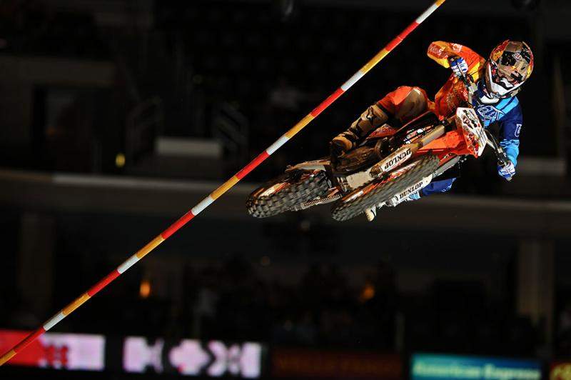 Ronnie Renner had the height, too, but kept catching his front wheel on the bar in Step-Up. Renner was second.