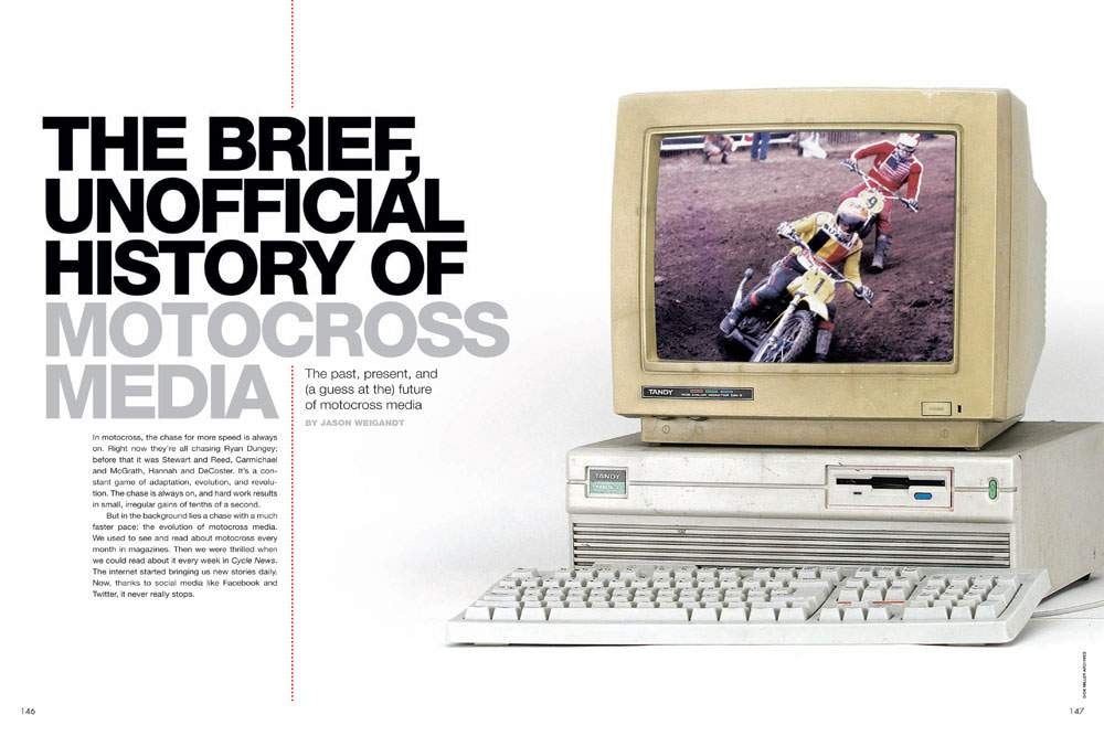 The History of Motocross Media 