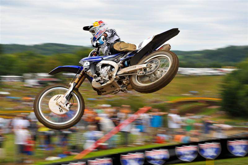 James Stewart showed up and put in the fastest lap in practice with a 2:05.839