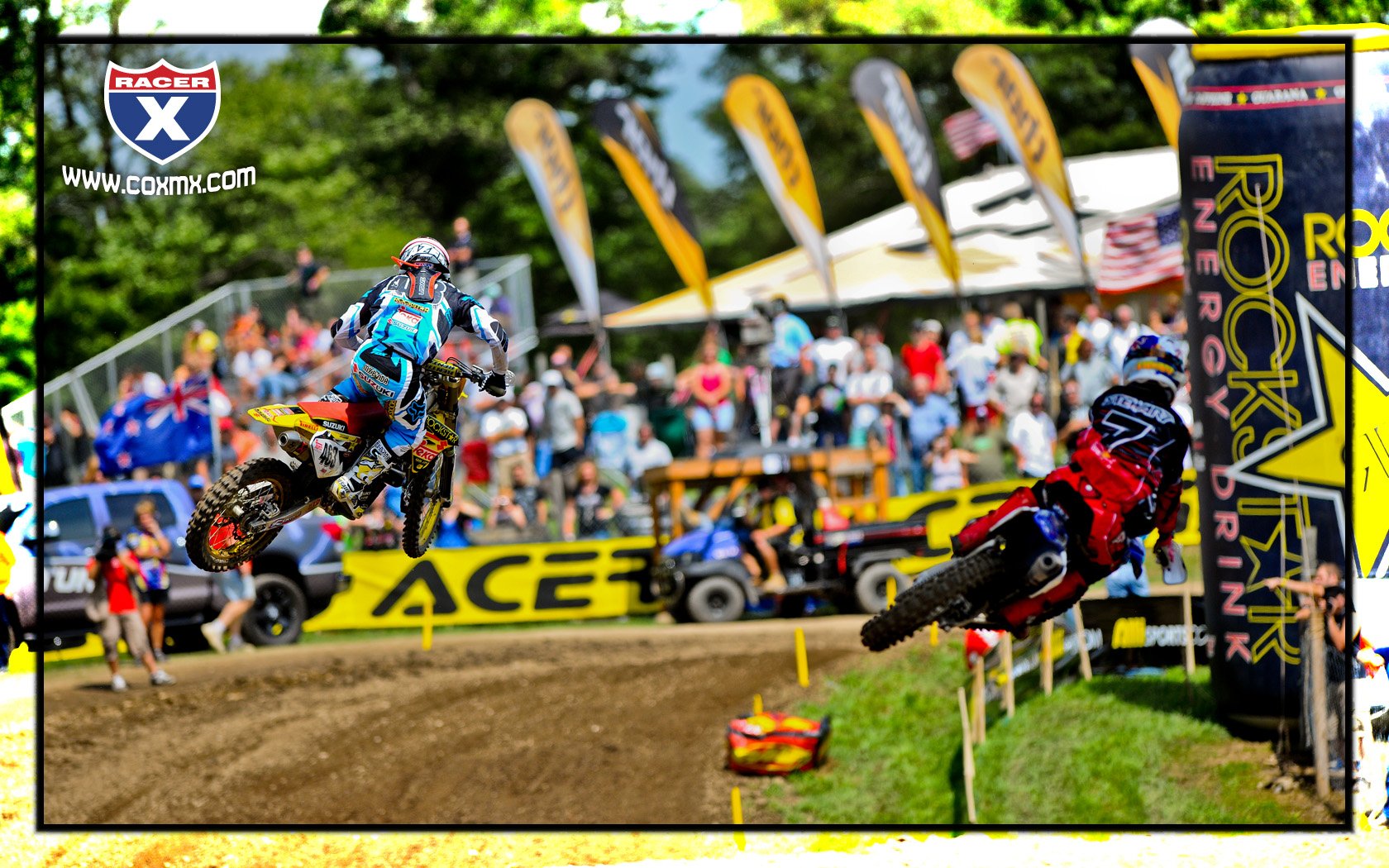 Clement Desalle leading James Stewart