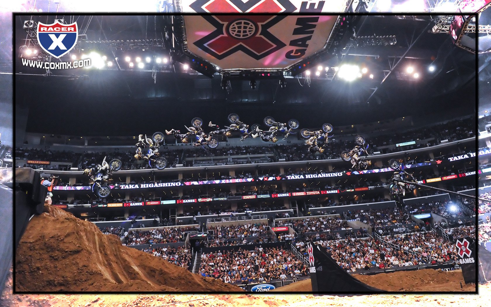 Takayuki Higashino pullled this double-grab backflip, but it was only good for third in Best Trick.