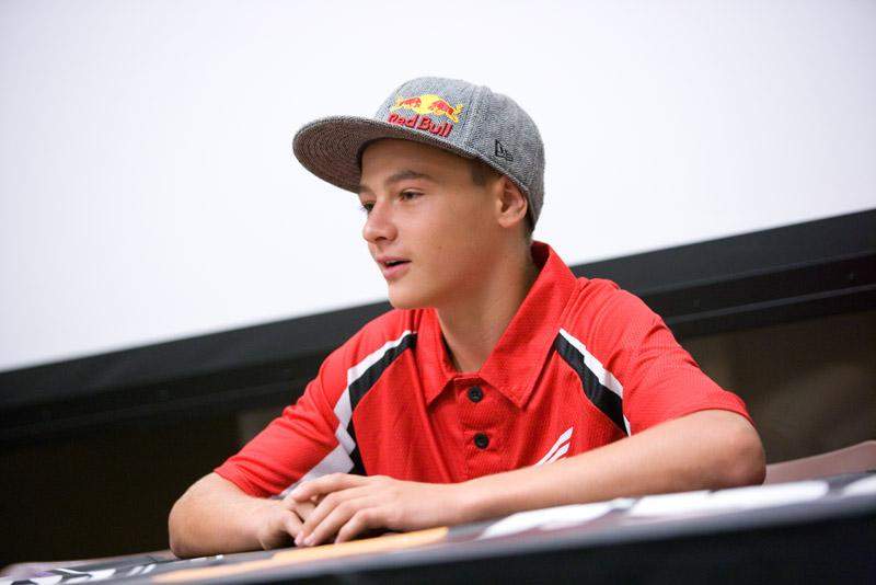 Honda 150 Cup rider Cooper Webb