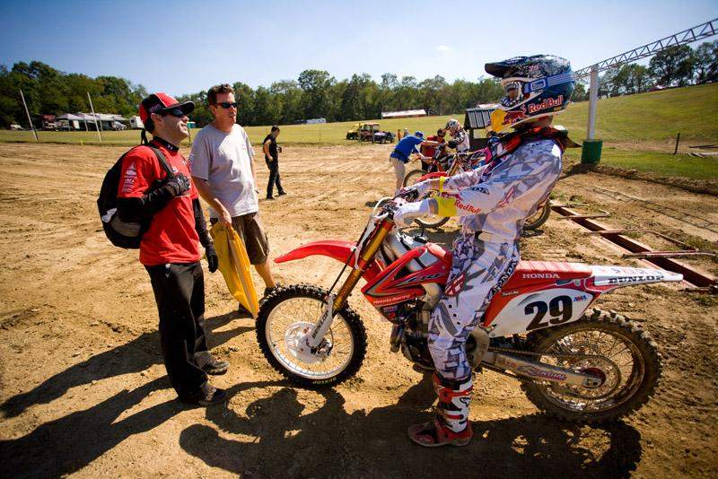 Jeff Canfield talks about the track with Andrew Short