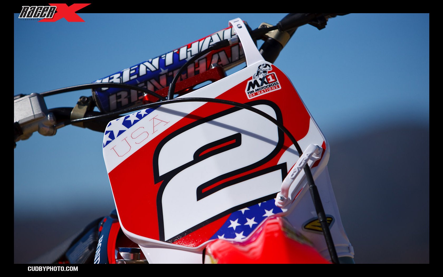 Trey Canard's #2 front plate