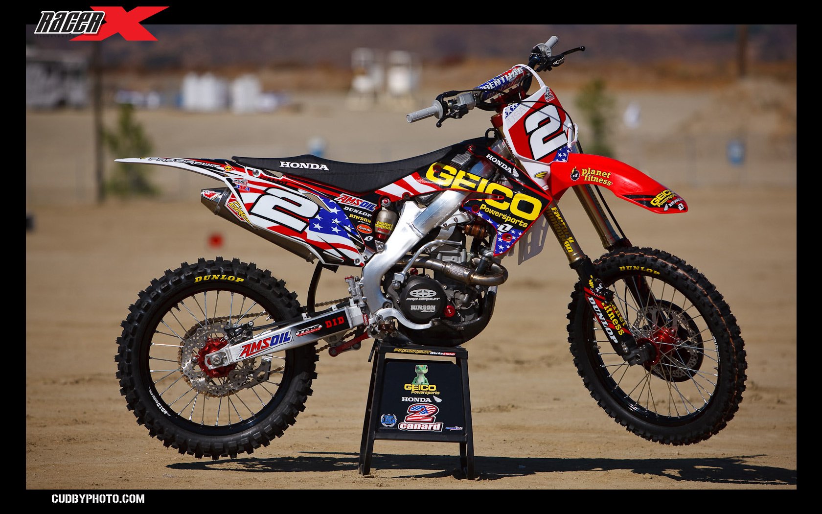 Trey Canard's Honda #2