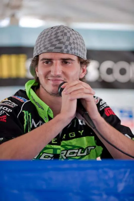 Pourcel seemed quiet but in his normal, fun mood in the press conference.
