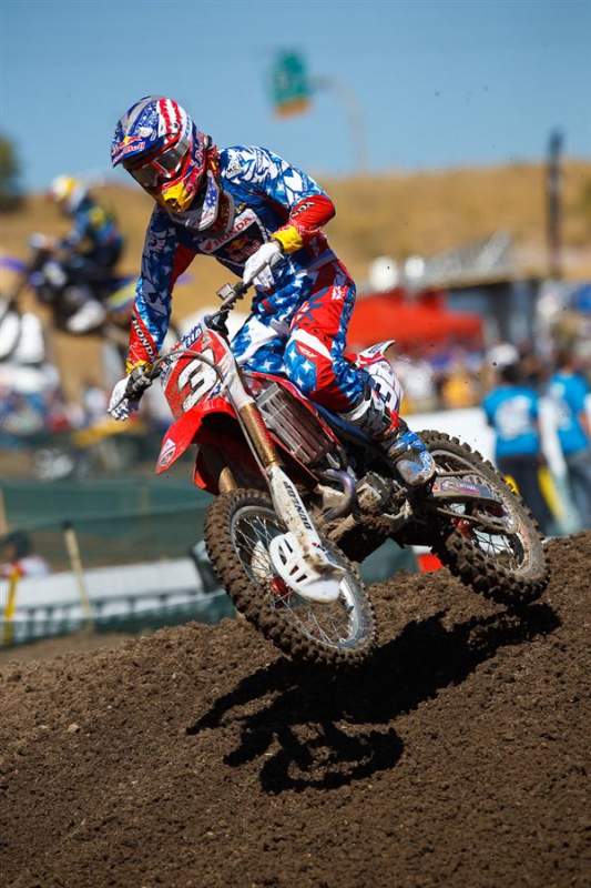 Andrew Short was third-fastest in MX3 qualifying.