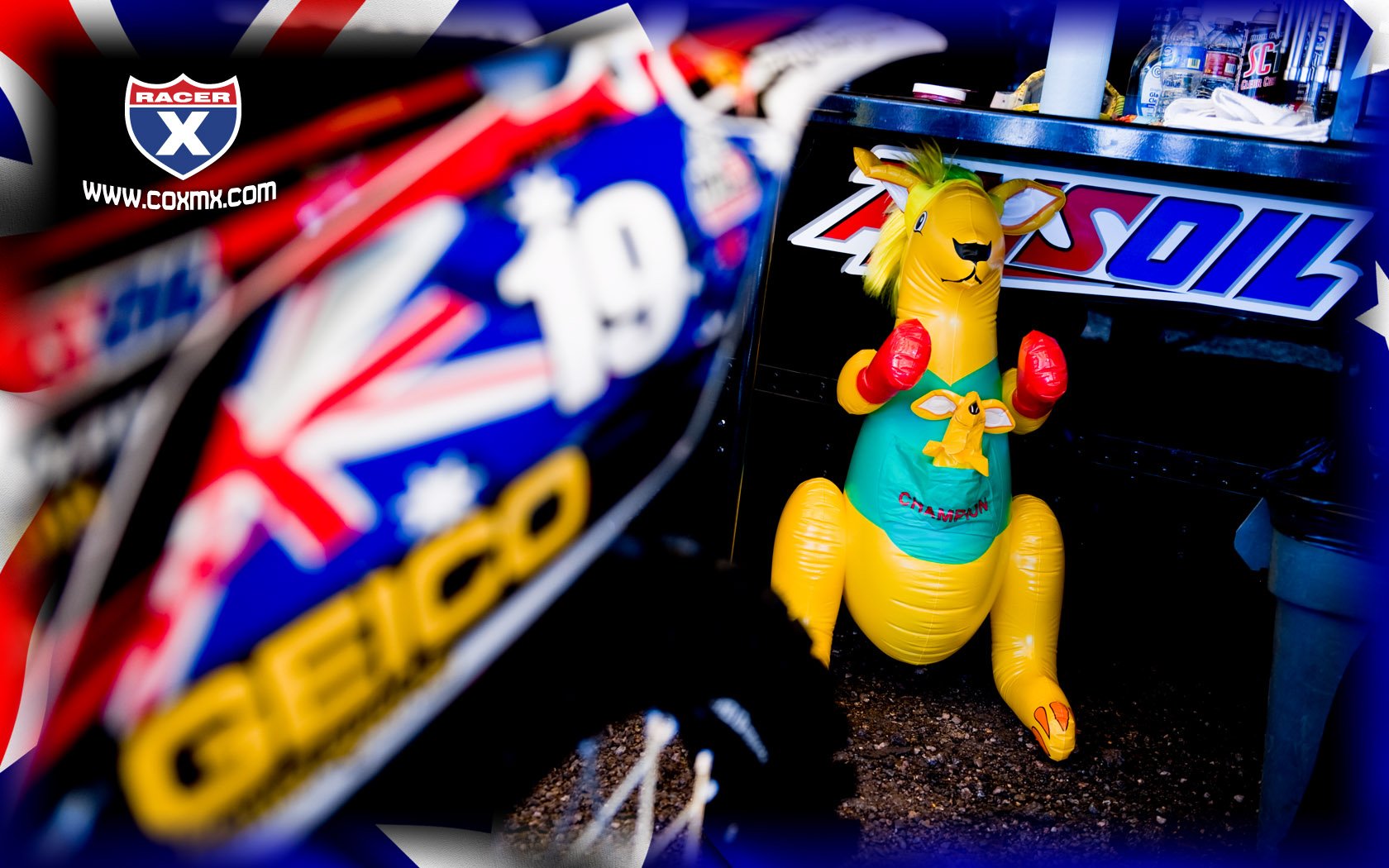 Team Australia's Mascot