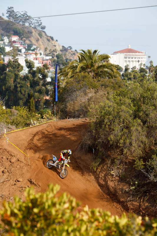 The island provided a picturesque setting for the rebirth of the event.