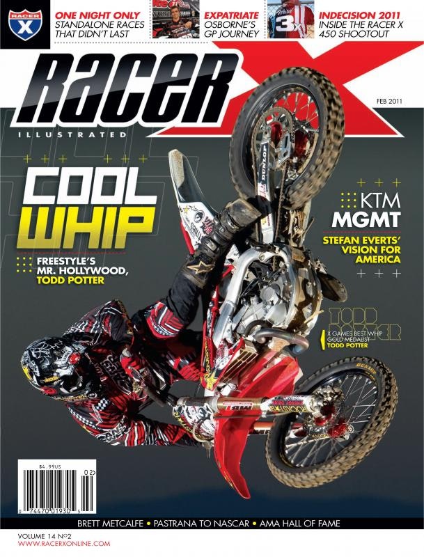 The February 2011 Issue - Racer X Illustrated Supercross Magazine