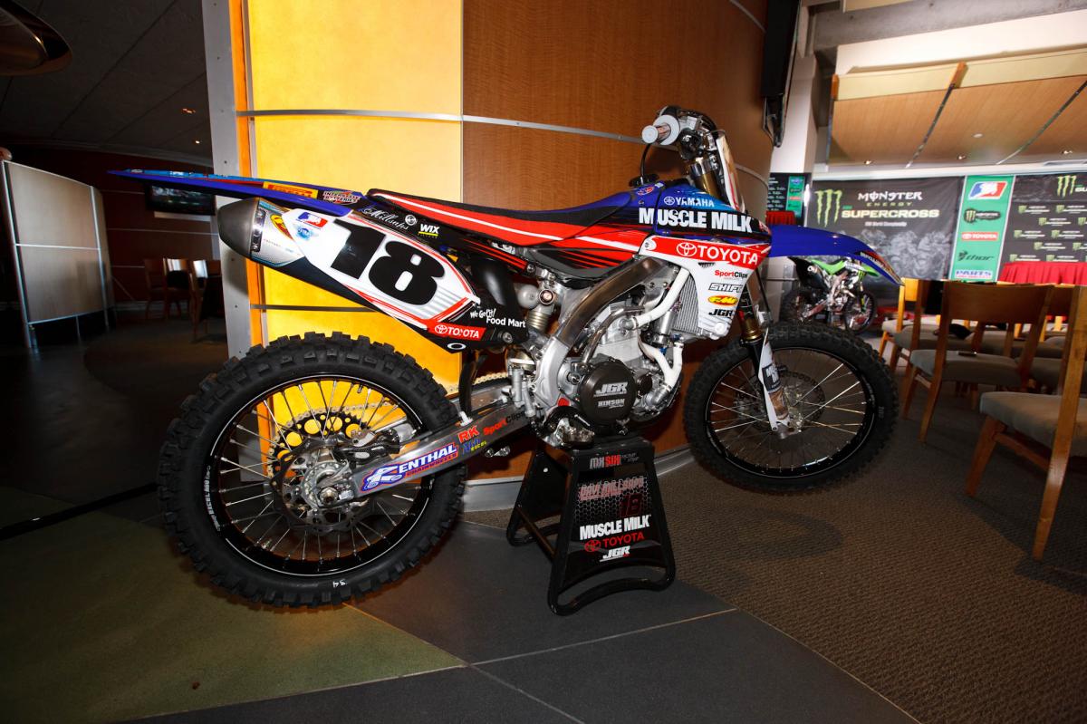 Davi Millsaps' JGR Yamaha