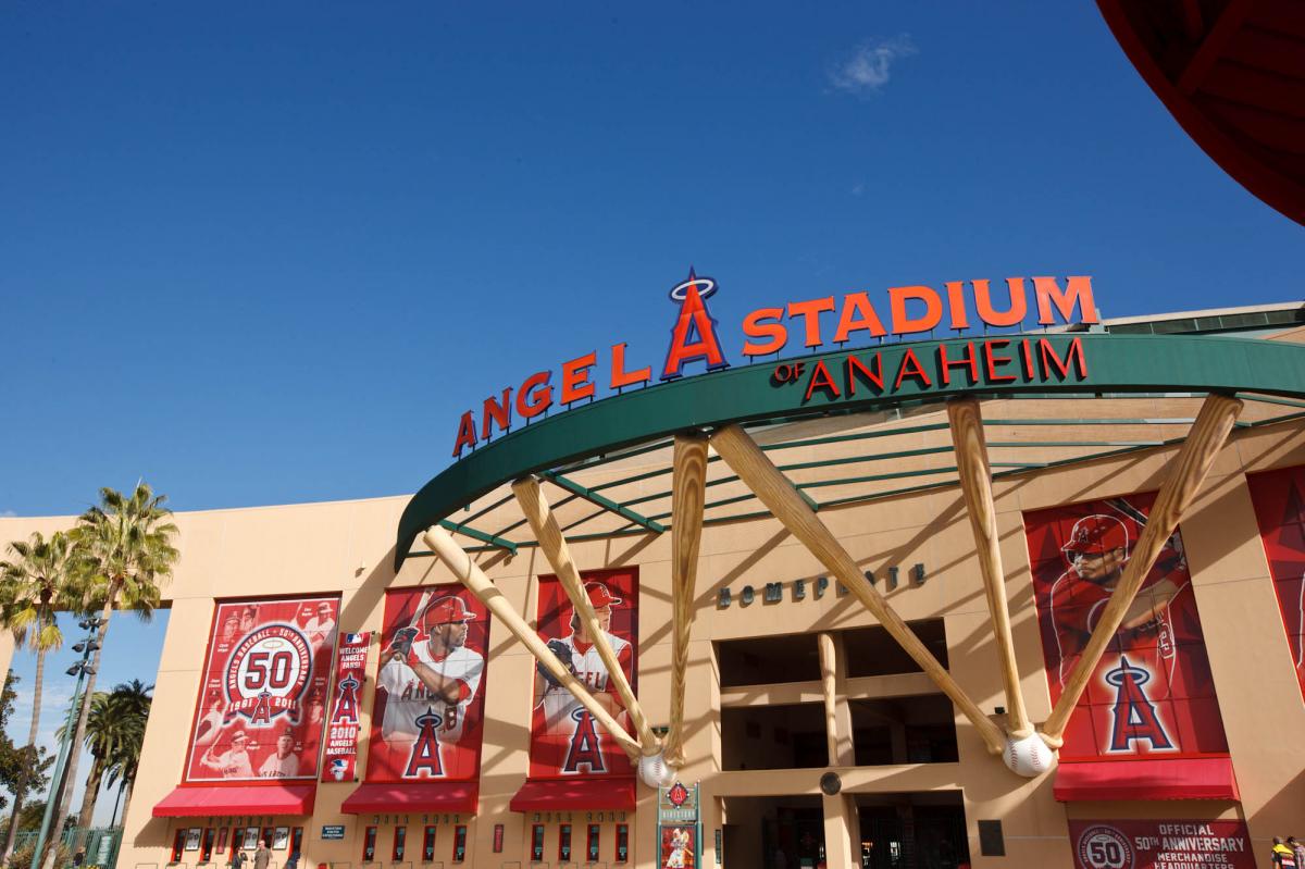 Angel Stadium entrance