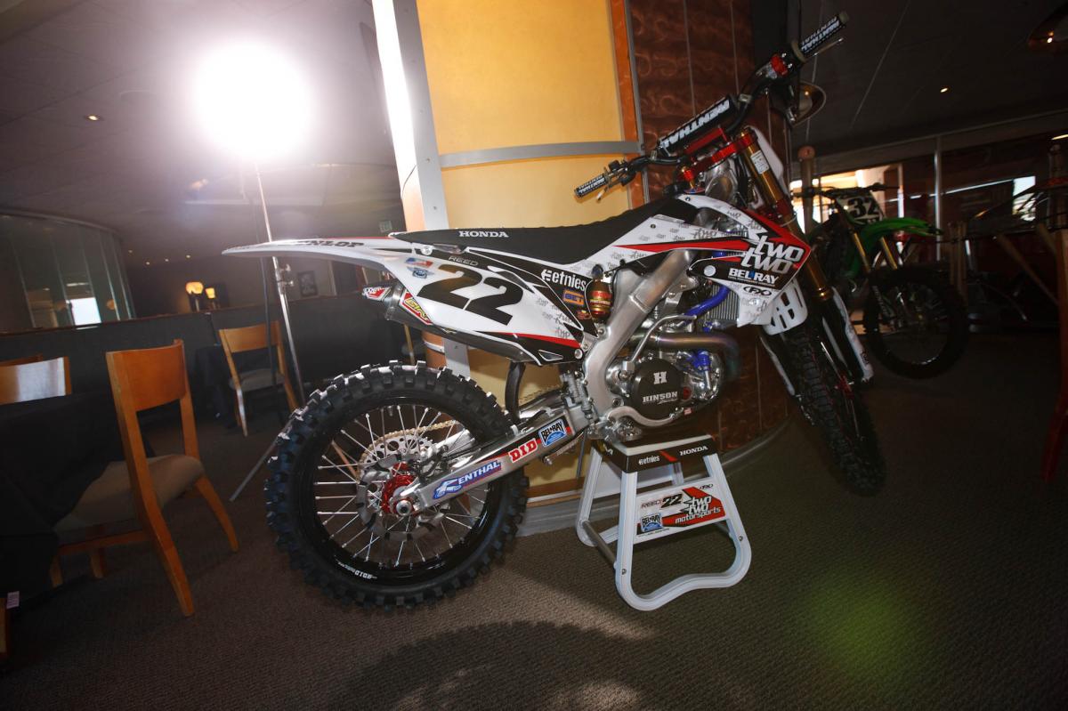 Chad Reed's TwoTwo Motorsports Honda