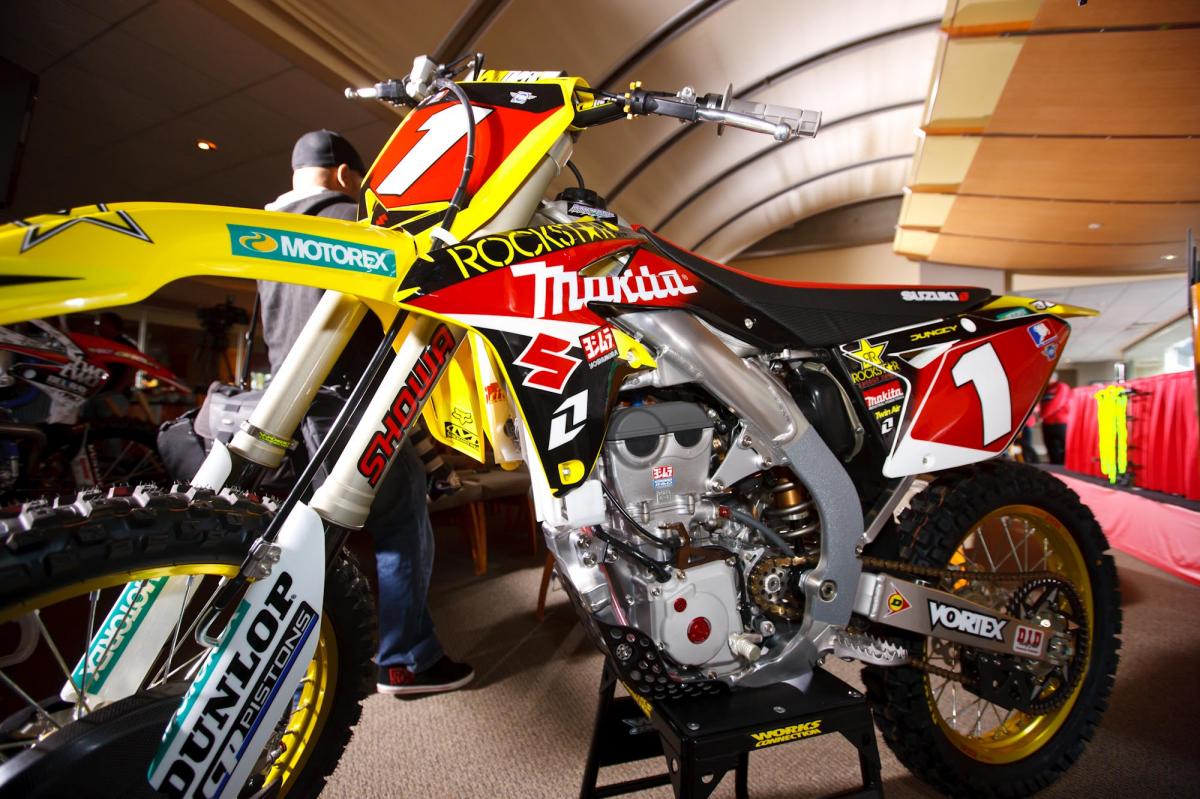 Ryan Dungey's Suzuki