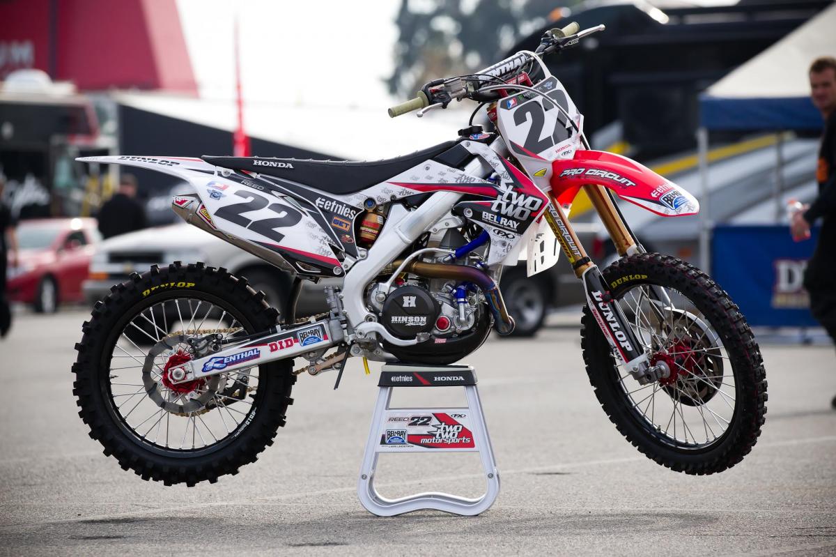 Chad Reed's TwoTwo Motorsports Honda