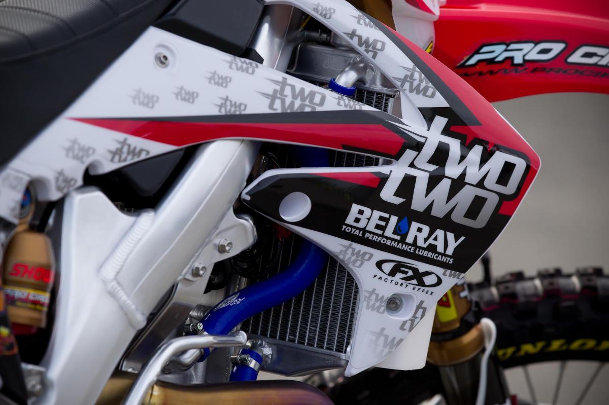 Chad Reed's TwoTwo Motorsports Honda
