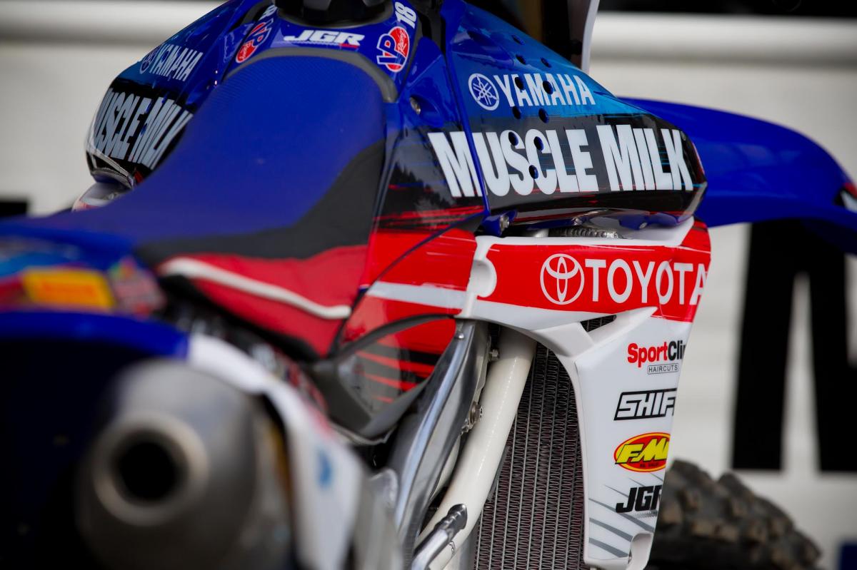 Davi Millsaps' JGR Yamaha