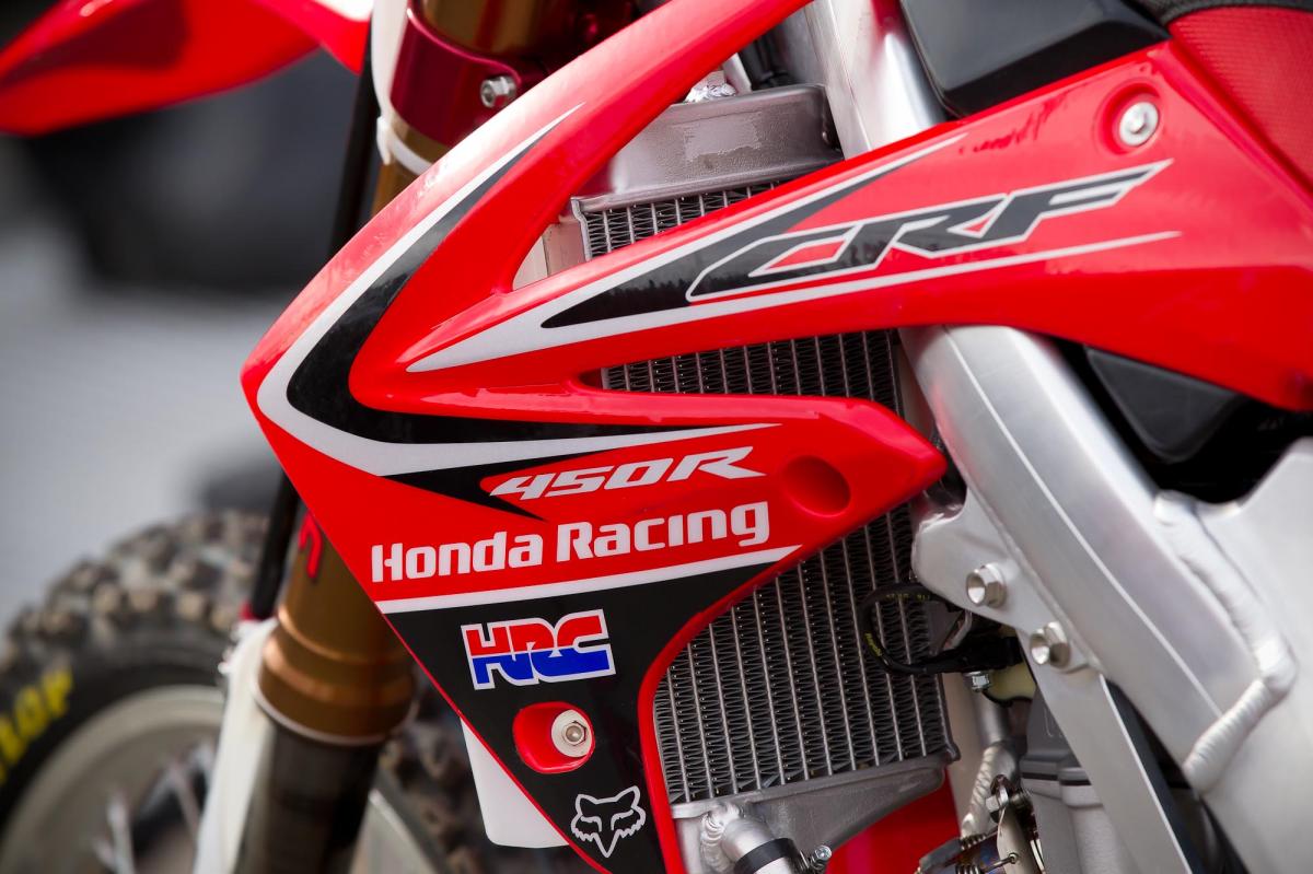Trey Canard's Honda