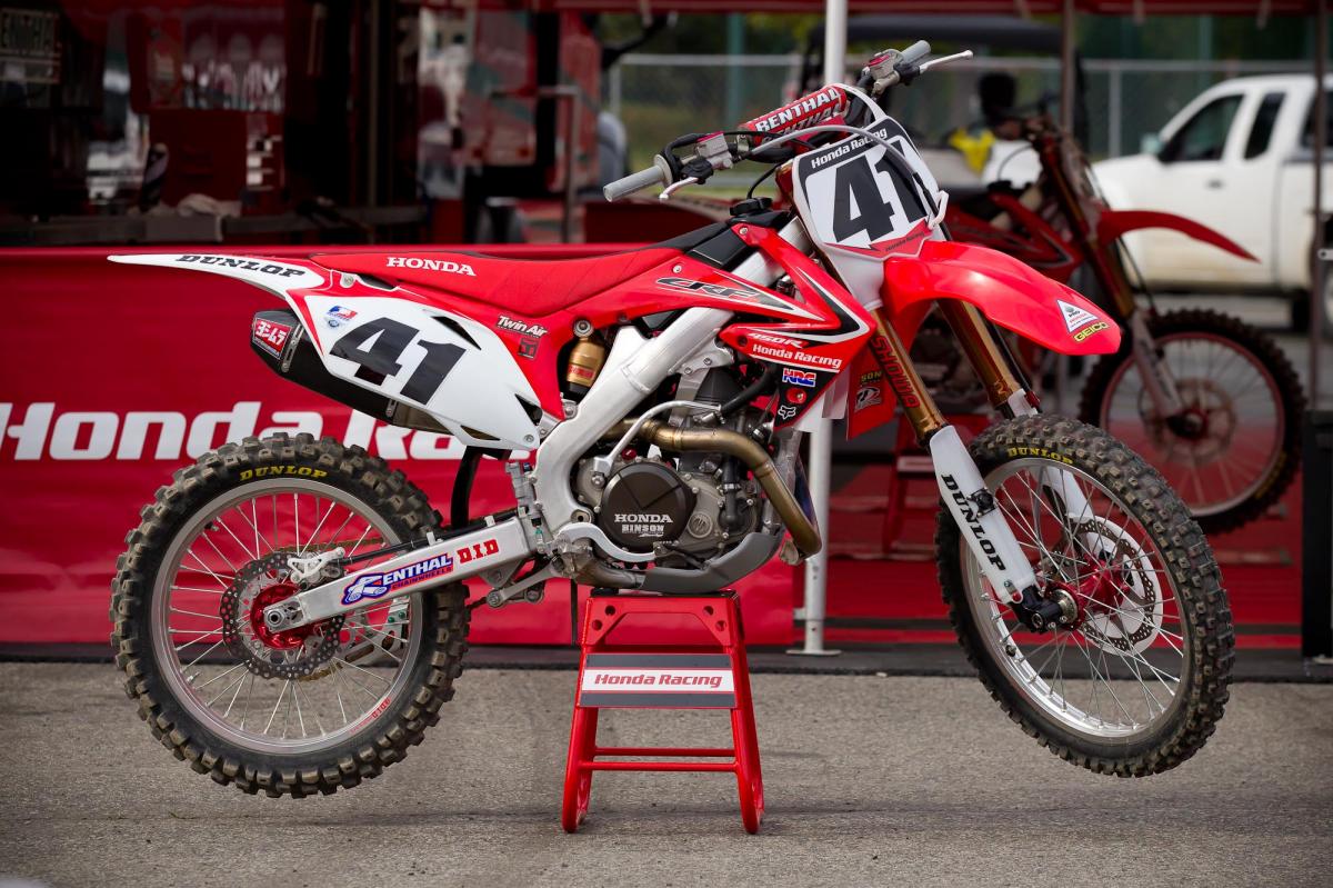 Trey Canard's Honda
