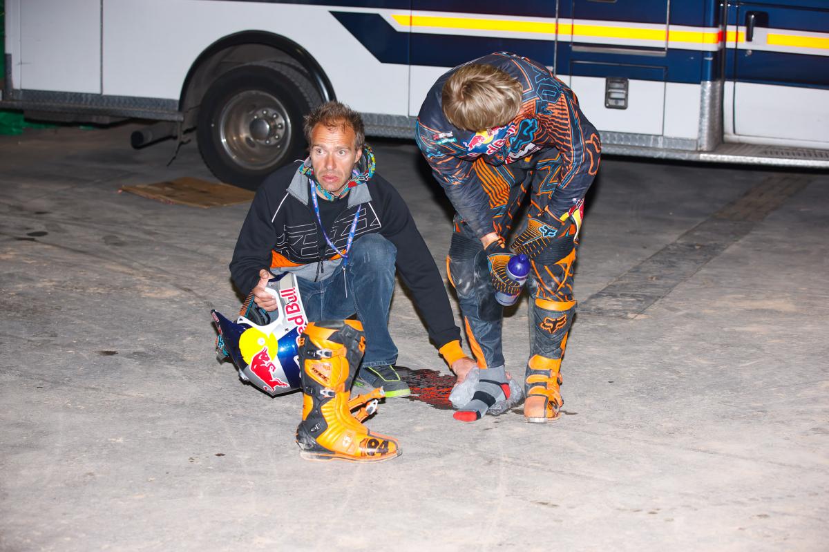 Ken Roczen before the LCQ