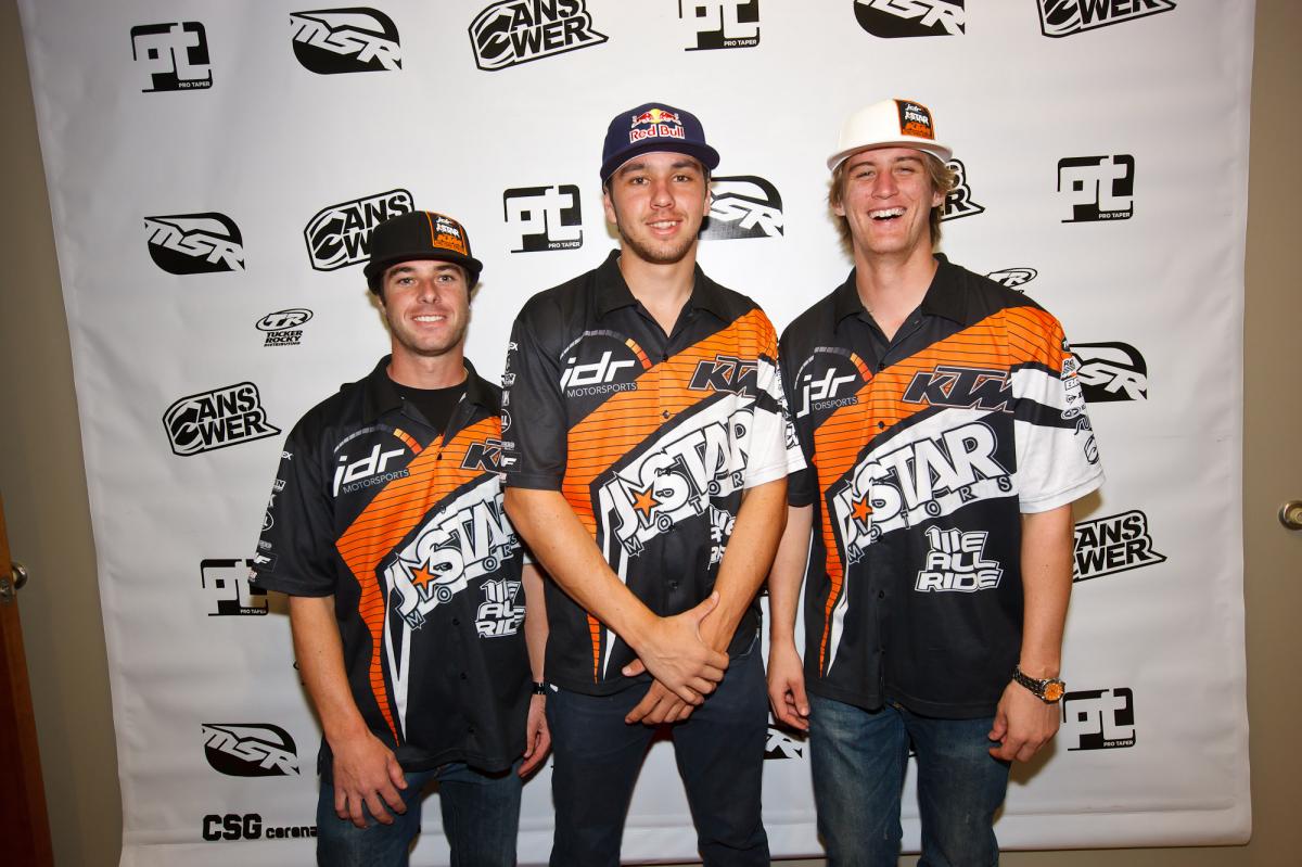 JDR's Ryan Marmont, Tye Simmonds, and PJ Larsen