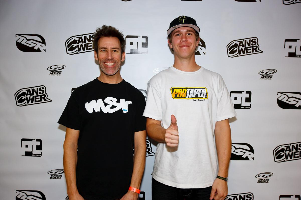 Matt from MSR and Charles from Pro Taper