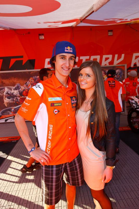 Marvin Musquin and his beau