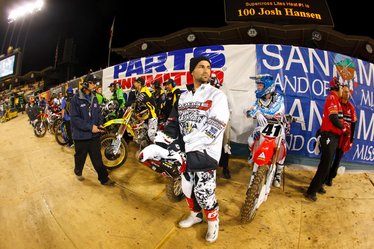 Ivan Tedesco prepares for the main event