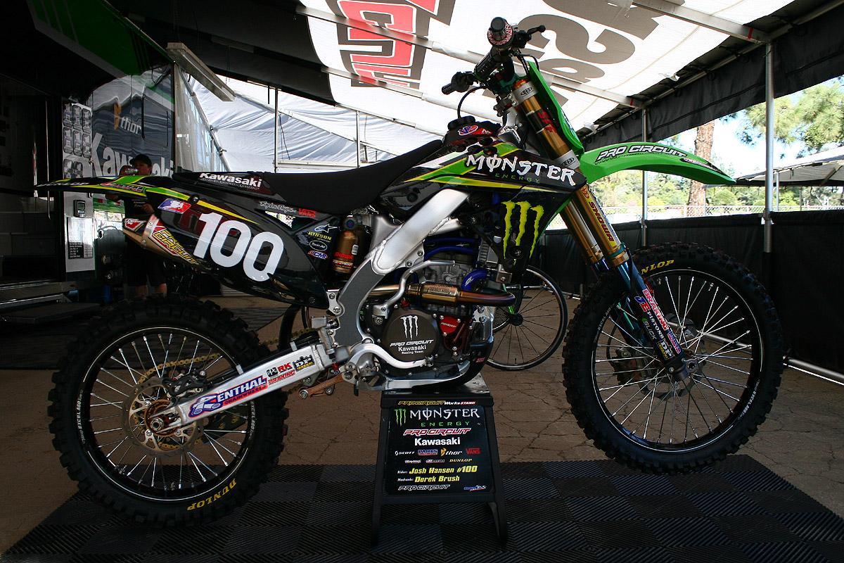 Hanny's Pro Circuit bike is looking prime