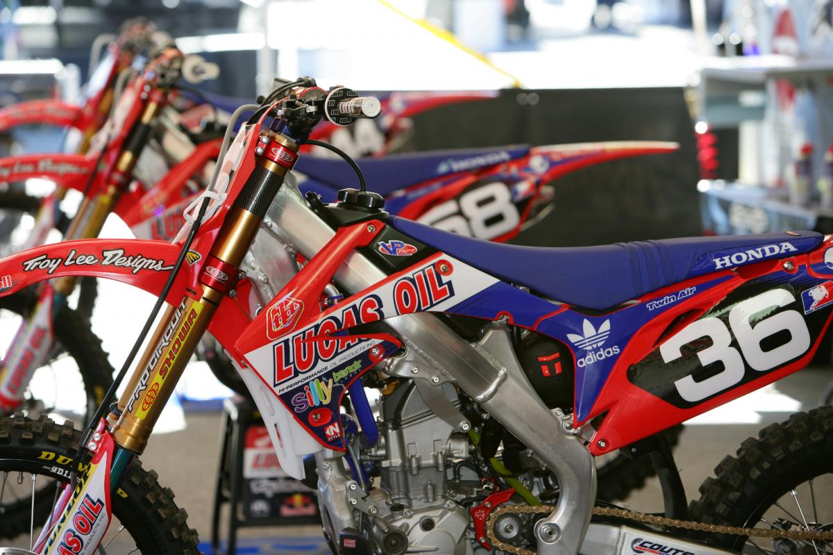 The Troy Lee/Lucas Oil Team