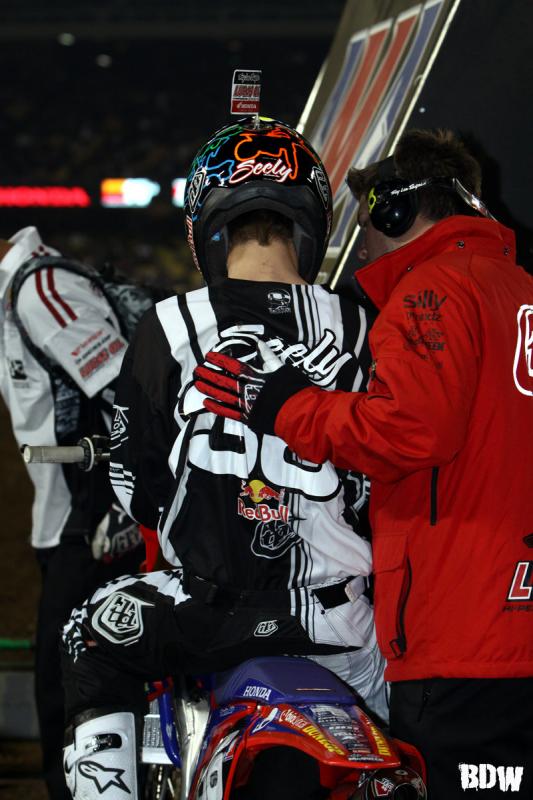 A night to remember for Seely