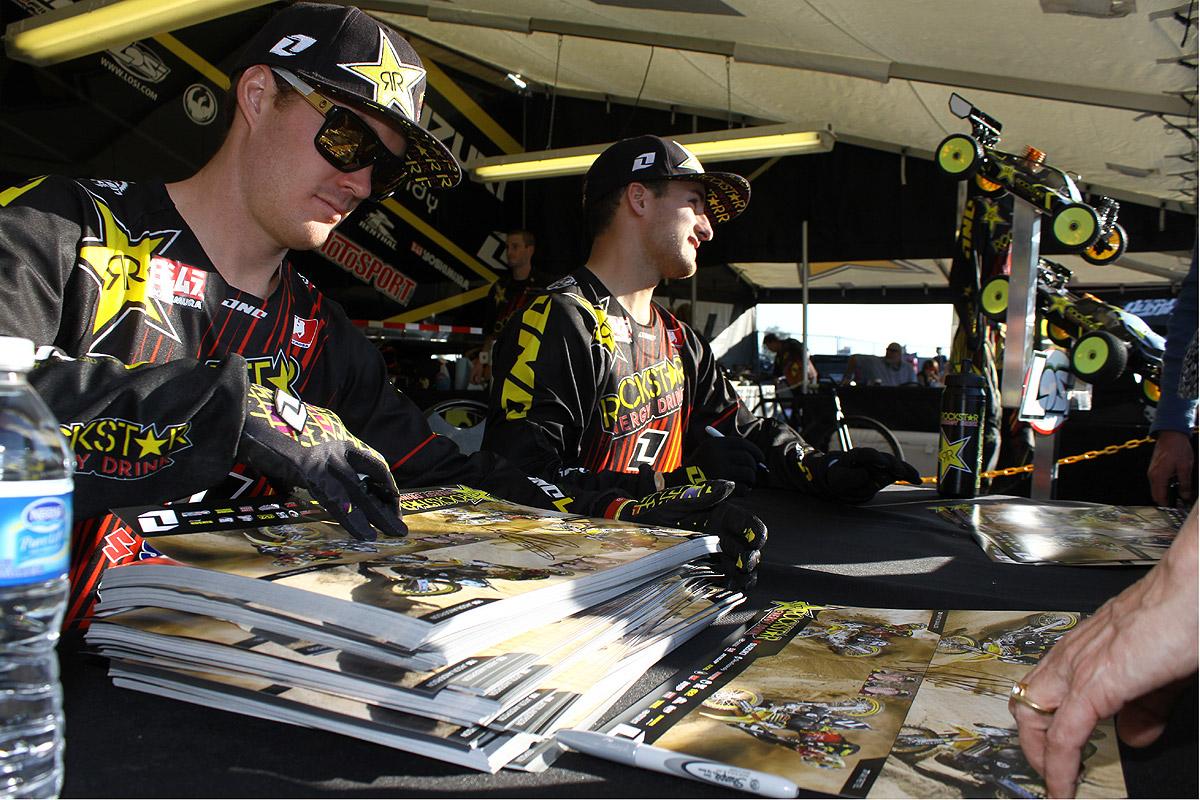 Ryan Morais putting down his John Hancock 