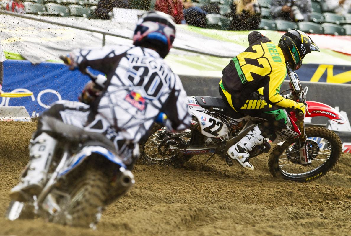 Chad Reed (22) and Kyle Regal are looking for a little more.
